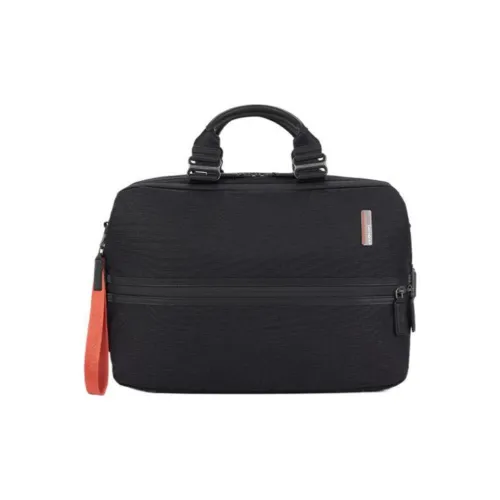 SAMSONITE Переработанный Нейлоновый Кейс Сумка Сумка через плечо Мужская Черная