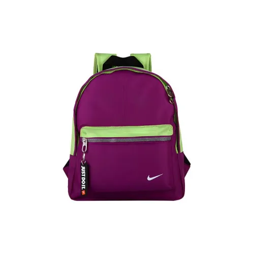 Nike Полиэстер Рюкзак Мини Унисекс Фиолетовый