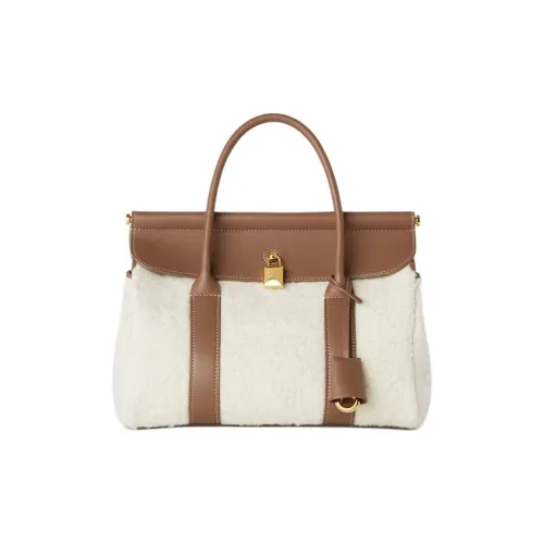 Loro Piana Кашемир с коровьей кожей одно плечо сумка женский корова конфетный цвет камень солнце золотой