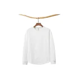 T1333 Белый [Немецкий язык, бархат, круглый вырез]