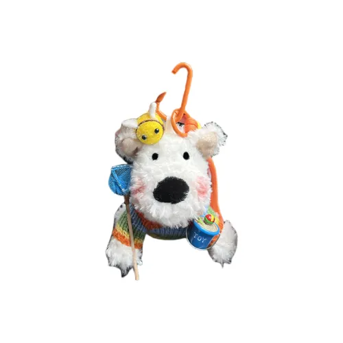 YANGWAWAHEXIAOXIONGTIAOWU Милый бант корона садовник Цзяннан цветочный вестерхайленд щенок кукла плюшевый подвеска