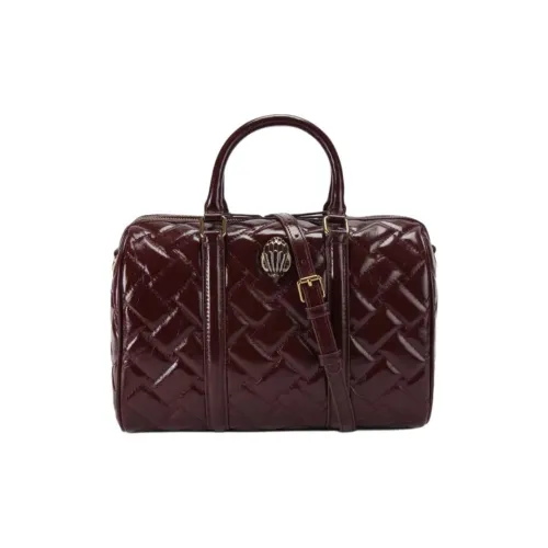 Kurt Geiger London Boston кожаная сумка сумка через плечо сумка на плечо женская бордовый