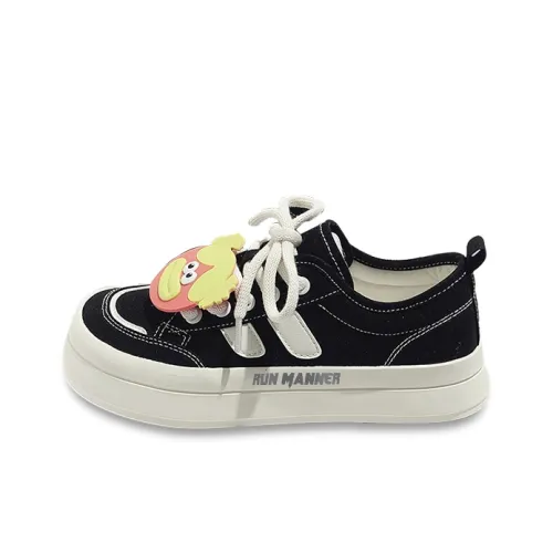 RUN MANNER Low-Top Canvas Shoes Women's