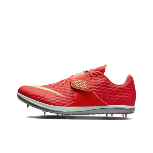 Nike High Jump Elite Тренировочные кроссовки Низкий топ Красный Унисекс