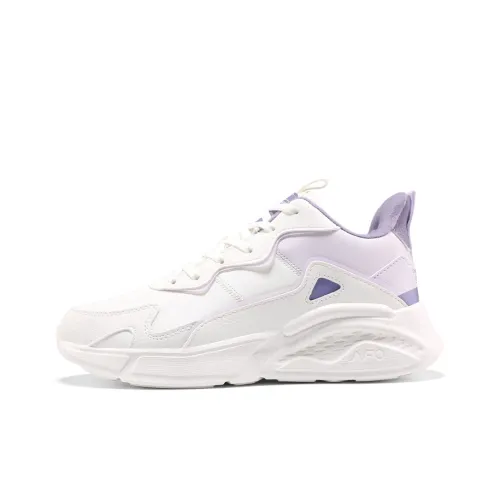 361° Термический Slip-resistant Низкий Топ Повседневная Обувь Женская Белый Фиолетовый