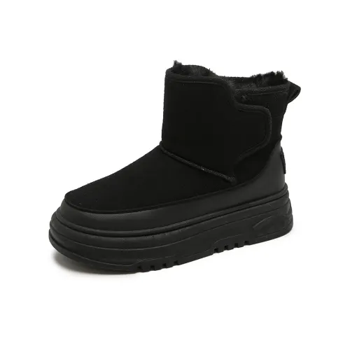 M.M Party Термостойкие Устойчивые к Износу Короткие Снежные Ботинки Женские