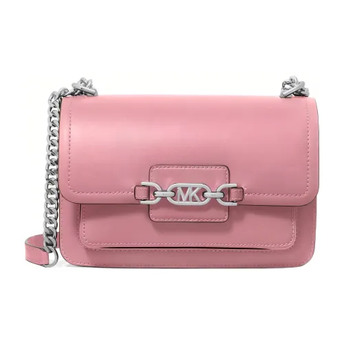 MICHAEL KORS Heather Leather Crossbody Bag Large Women's Pink