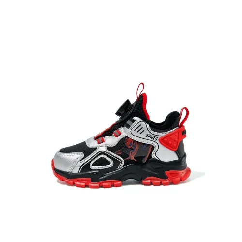 Disney Spider MAN series Kids Lifestyle Shoes Black Red Kids Disney Spider MAN серия Детские Лайфстайл Обувь Черный Красный Детский