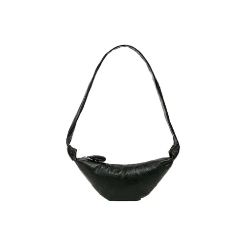 Lemaire Хлопок Круассан Сумка Сумка через плечо Маленькая Унисекс Лесной Зеленый