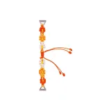 Апельсин - Вязаные ткани, Хризантема - Ремень