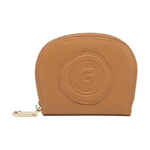 GELANNI Кошелек из коровьей кожи с монетой держатель для карт унисекс разноцветный