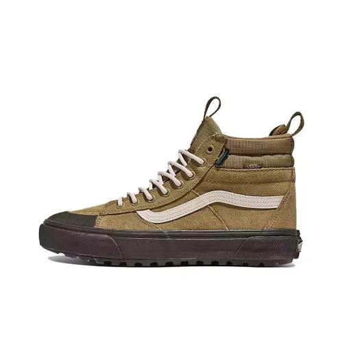 Vans MTE Sk8 Hi Уличная обувь Высокий верх Оливково-зеленый/Умбра Унисекс