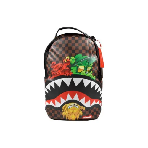SPRAYGROUND Рюкзак из ПВХ (поливинилхлорида) Унисекс Коричневый