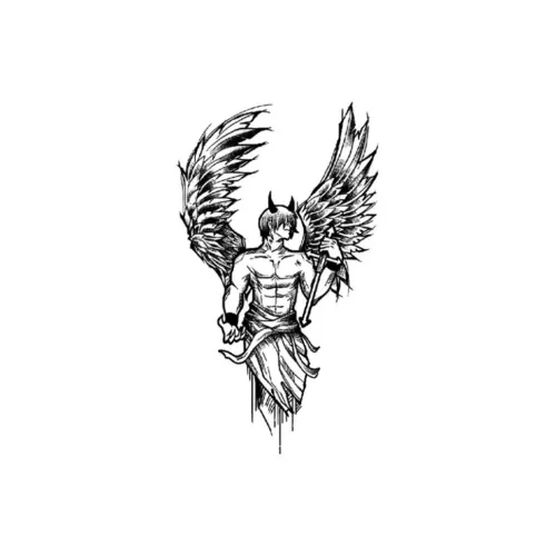 ZAIBIAN Ангел Ло Дуань Гао Временные татуировки