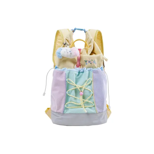 Sound For Life Ткань Рюкзак Женские Розовый Белый