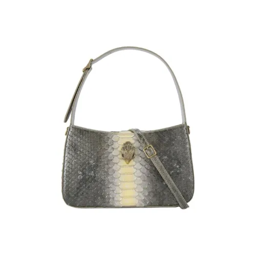 Kurt Geiger London Кожа Одно плечо Сумка Женская Черная Серый