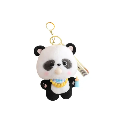 OU DI PIG Милый Пузырьки Дувание Панда Кукла Плюшевая Подвеска 14 см Высота