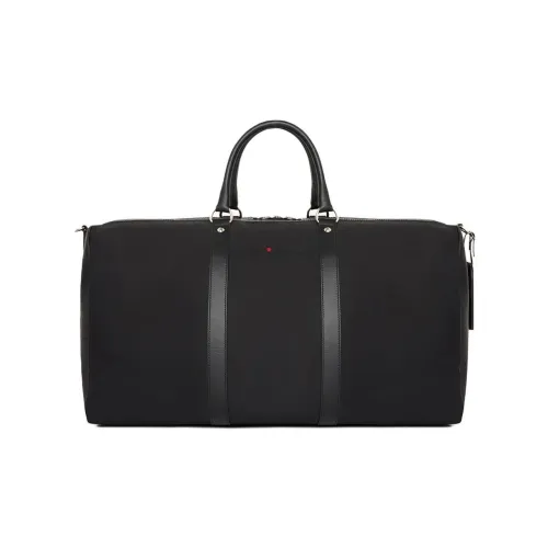 KITON Полиэстер Корова Кожа Переносная Спортивная Сумка Большая Мужская Черная