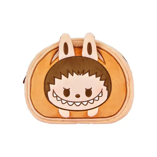 POP MART LABUBU Pop Bean Baked Bread Мини-фигурка Сумка Для Хранения Трендовый Мерч