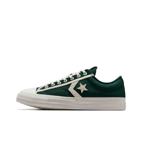 Converse Star Player 76 Low Top Canvas Shoes Unisex Green Конверс Стар Плейер 76 Низкие Кеды Унисекс Зеленый