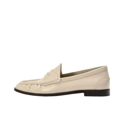 ZARA Лоферы 2,5 см Женские Белые