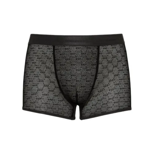 DSQUARED 2 FW24 Боксер Мужской 1 Пачка Черный