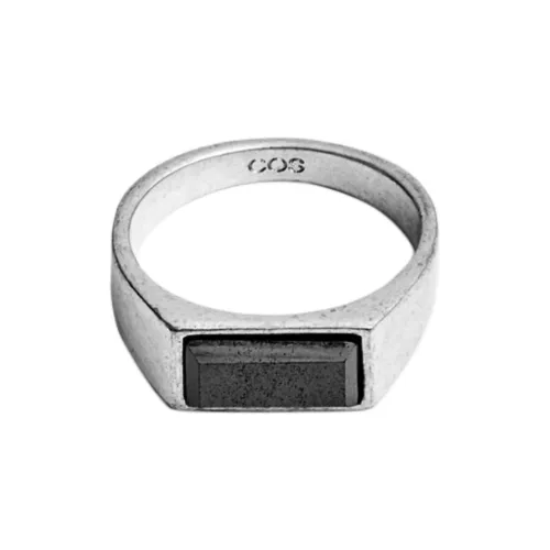 COS Латунь с Акцентами из Драгоценных Камней Кольца Мужские Серебряный