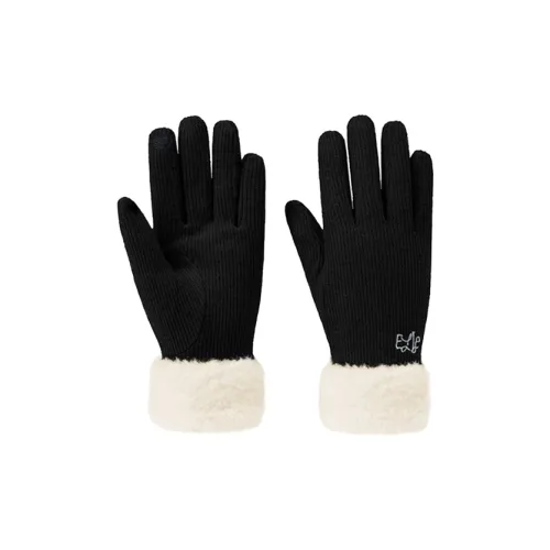 ELLE Полиэстеровый трикотаж Перчатки Женские