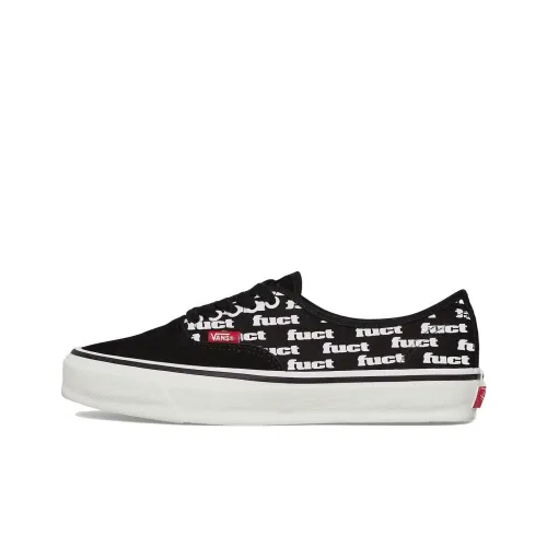 FUCT x Slam Jam x Vans Lx Authentic Reissue 44 Low Top Скейтборд Кроссовки Унисекс Черный