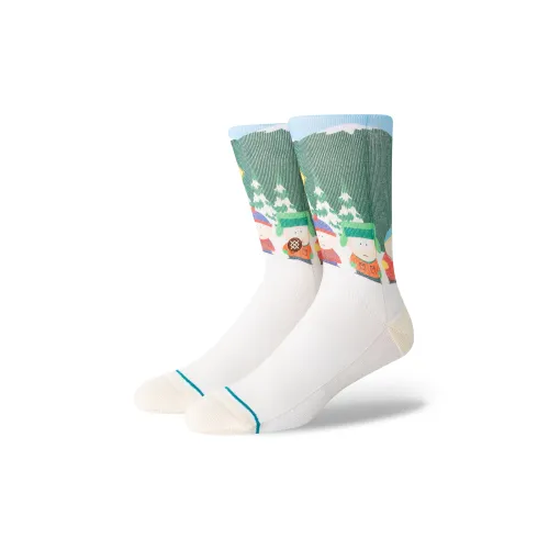Stance Винтажный белый Унисекс MID Носки до икры
