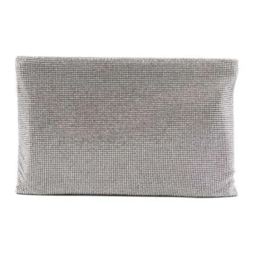 BENEDETTA BRUZZICHES Пластиковый клатч Стандартный Женские Серебристый