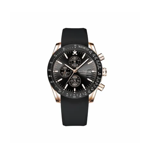 VAN GOGH Starry Sky Fantasy Кварцевые Мужские Часы Черный Циферблат