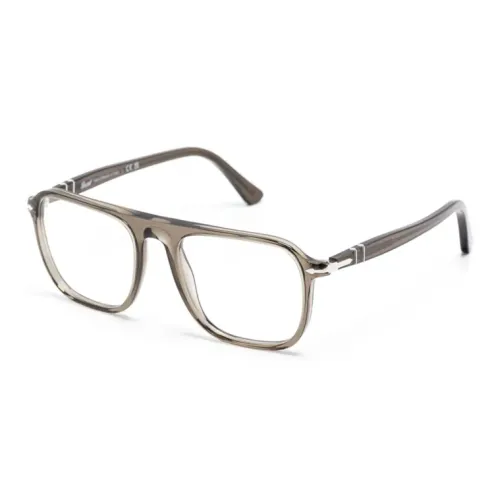 PERSOL Ацетат Прямоугольные Оправы для Очков Женские Серые