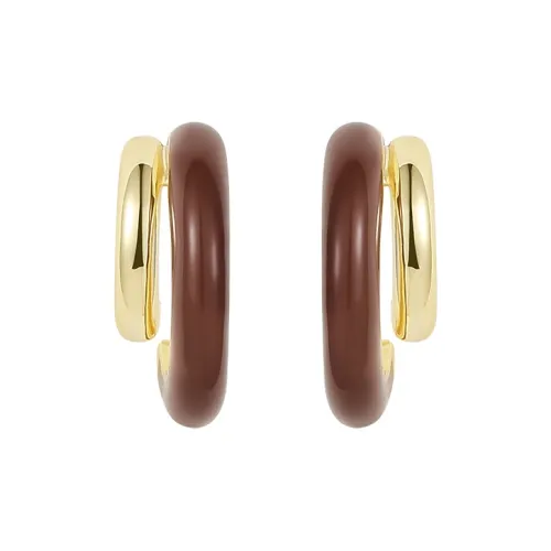 Серьги CAROMAY из медного сплава женские