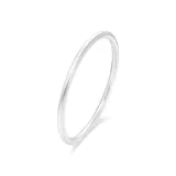 Традиционный стиль, без рисунка, кольцо, браслет [серебряный]