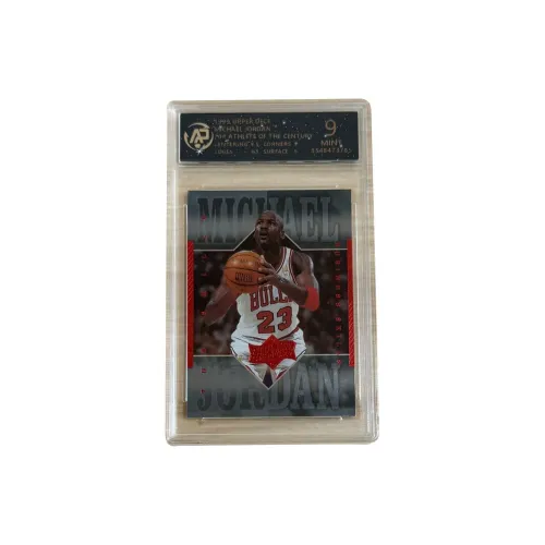 Верхняя Дека Michael Jordan 1999 Быки Баскетбол GOD CENTURY Athlete Teca Игрок Карта 9 Points Сертифицированные карточки 1 шт