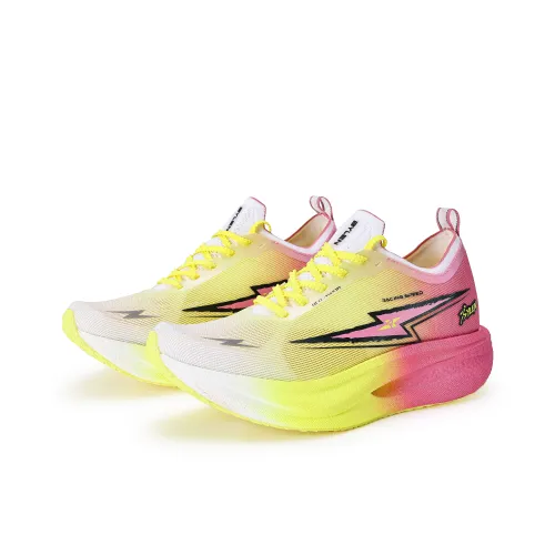 BYLEN Амортизаторы Shock Slip-resistant Abrasion-resistant Низкий топ Беговые кроссовки Unisex Несоответствующие цвета Канары