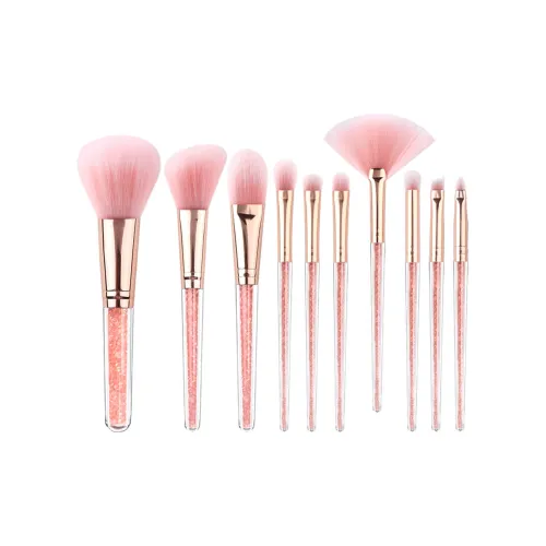 XIBI Румяна Eye Shadow Щетка Набор с Кристально-розовыми Кистями для макияжа Контуринг Мягкий