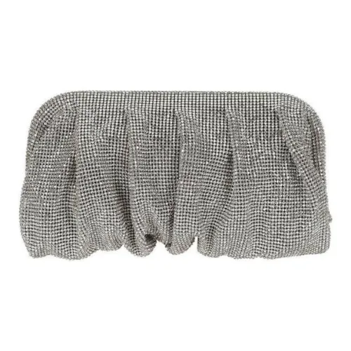 BENEDETTA BRUZZICHES Кристальный клатч женский металлический