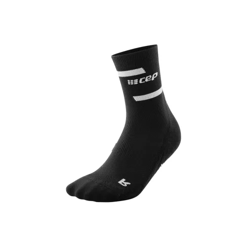 Cep 1 Пачка Черные Мужские Носки до голени MID