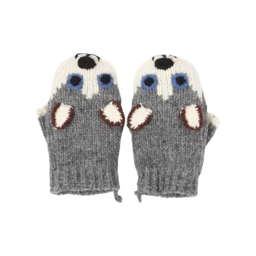 Niko And ... Sheep Wool Knit Перчатки Женские Серые