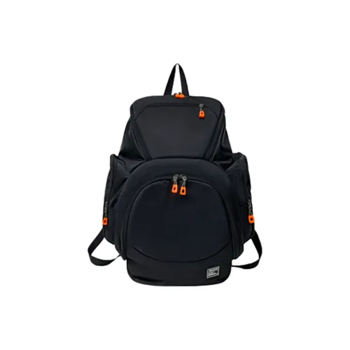 THREEHUAN Оксфорд Рюкзак Стандартный Унисекс Черный Серый