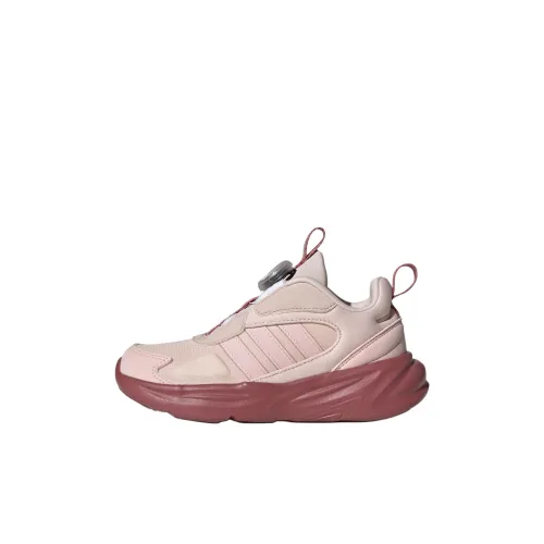 Adidas Ozelle Аbrasion Resistant Низкий Топ KIDS Lifestyle Shoes Розовый Детский
