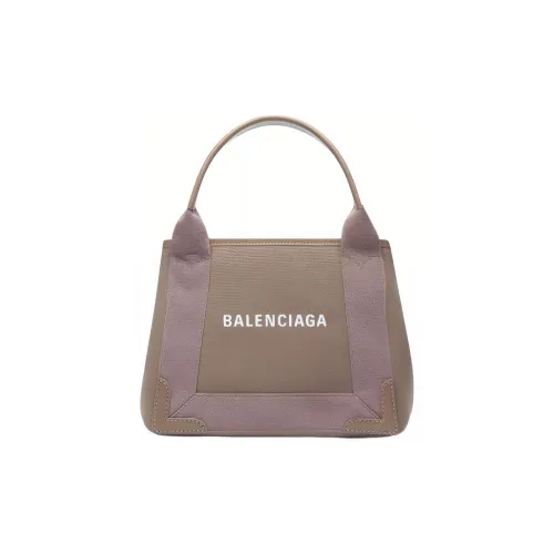 Balenciaga Хлопок Сумка-тоут Мини Унисекс Бежевый