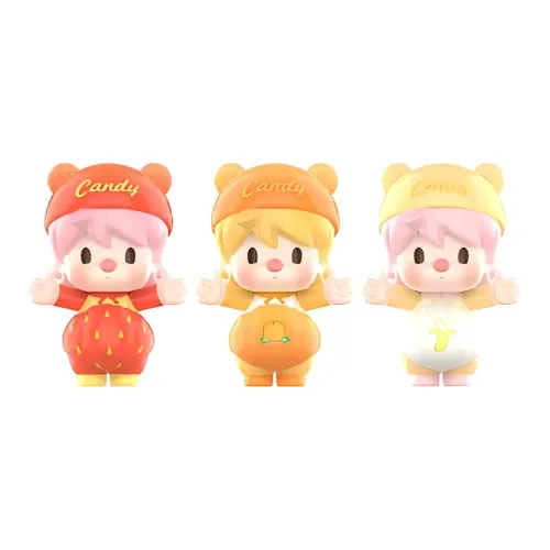 POP MART Little Sweet Beans Sugar Beans Фигурка Набор Прозрачный Слепой Бокс на Карточке