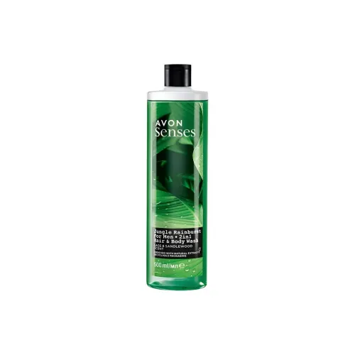 AVON Шалфейный Сандаловое дерево Шампунь 2-в-1 Душевой Гель Чистка Увлажняющий 500 мл 720 мл