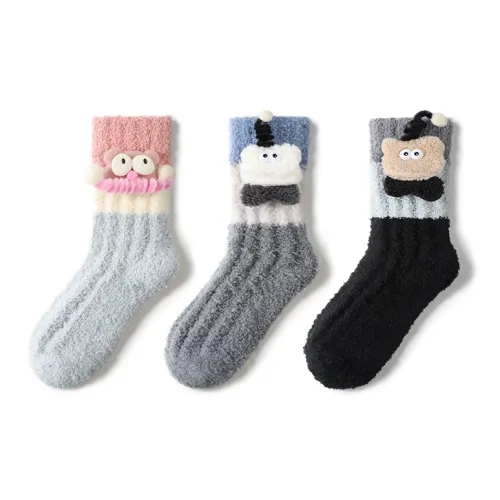 PRIMEET Носки Crew Женские упаковка из 3 пар