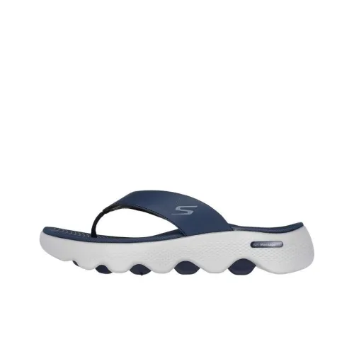 Skechers Go Walk Massage Fit Шлепанцы Мужские Синие