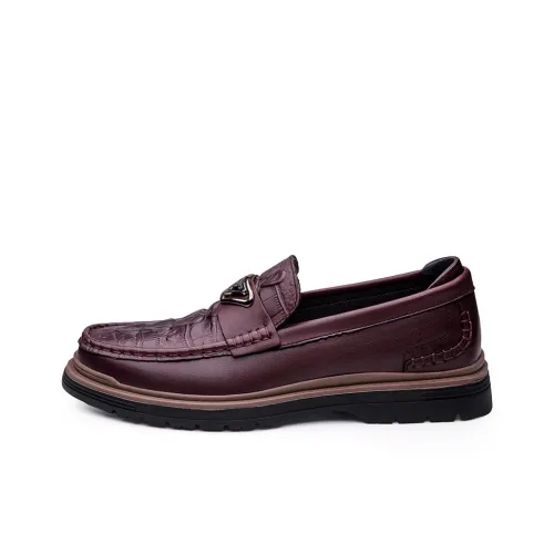 CKVUSAMG Лоферы Burgundy Men's