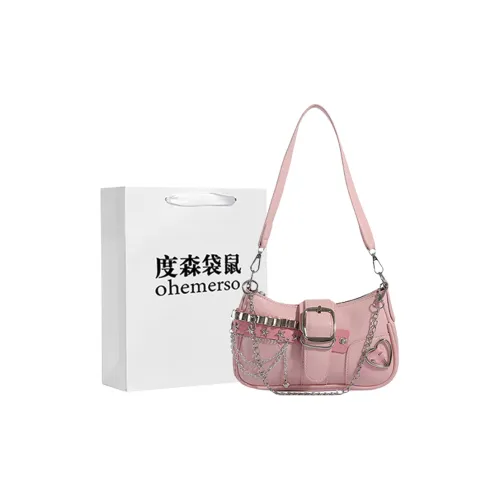 Dusen Kangaroo ПУ (полиуретан) Сумка через плечо Женская Лотос Цвет